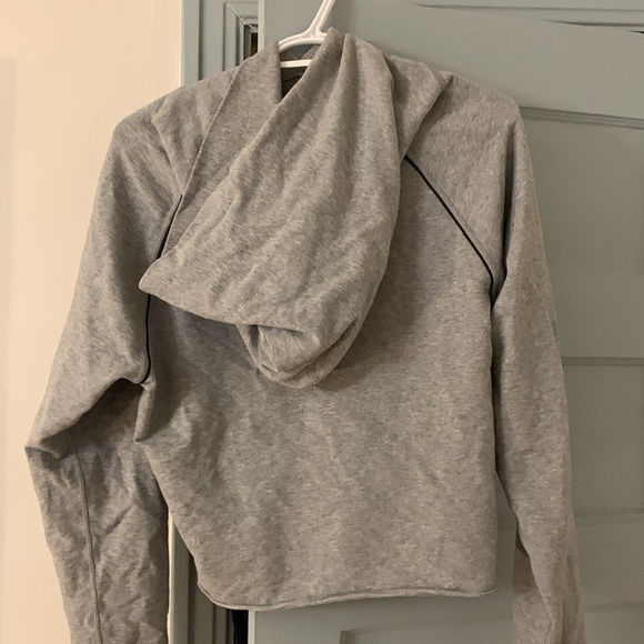 Lululemon cotton hoodie cropped SMALL - Picture 2 of 3